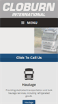 Mobile Screenshot of cloburninternational.com